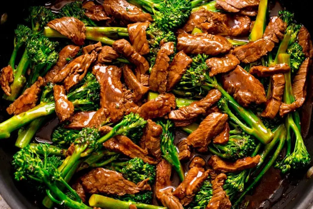Steam Oven Recipes-Beef with Broccoli