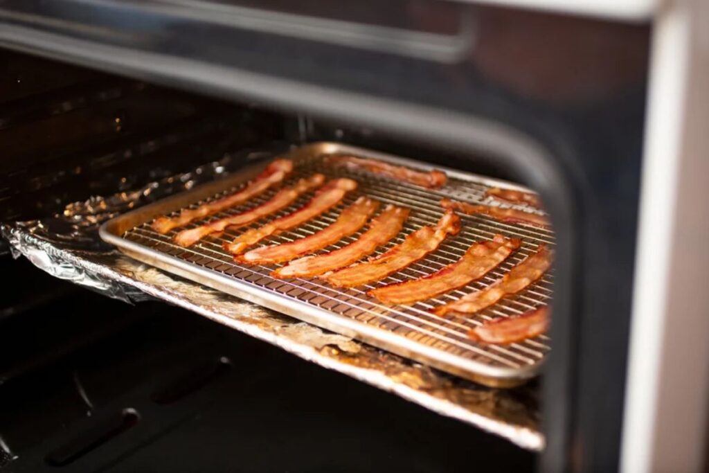 Bacon in Convection Oven