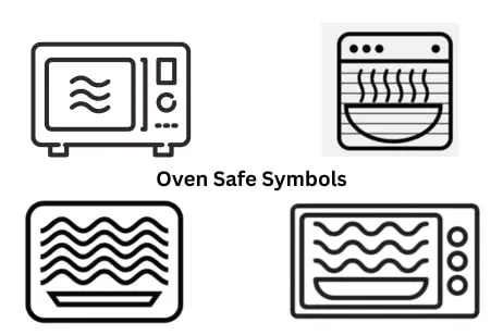 Pyrex oven safe symbol best sale